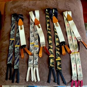 4 Men’s suspenders. Trafalgar brand.